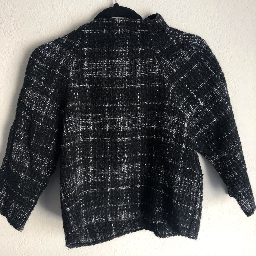 Zara Woman Mock Neck Sweater